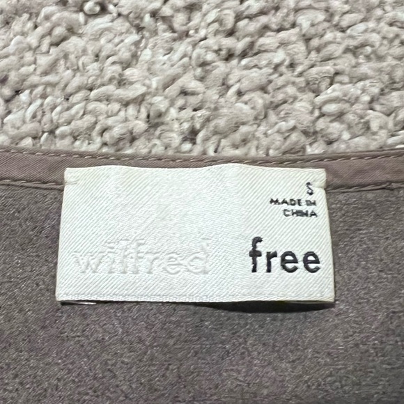 Aritzia Wilfred Free Vegan Suede Vivienne Slip Dress. Size Small. - Picture 7 of 7